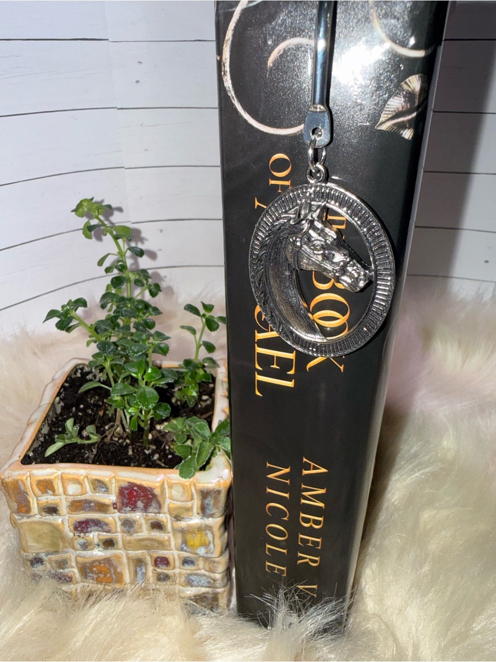 Silver Horse Head Bookmark Clip - Decorative Book Accessory